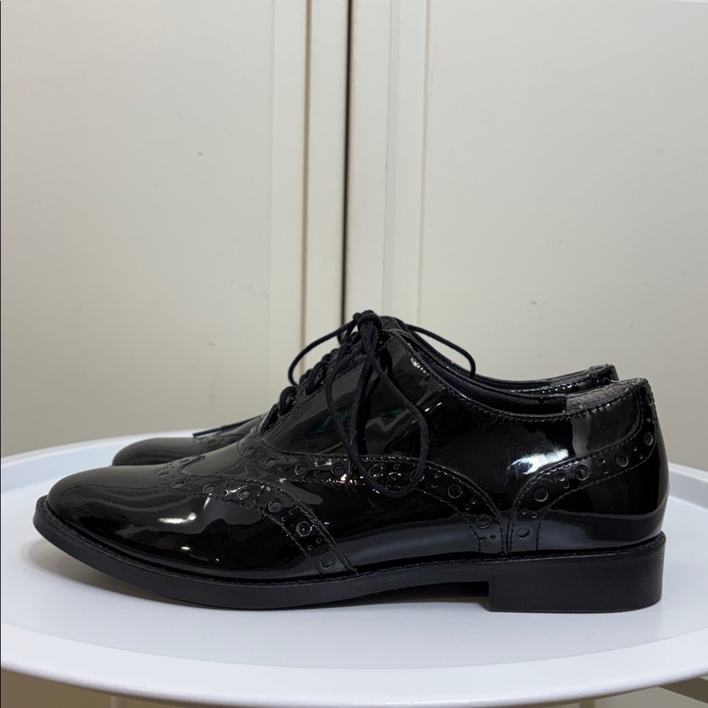Vionic Hadley Men's Shoes Wing Tip Oxford Black Size 9